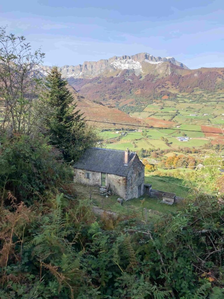 État existant d'une grange à Lescun