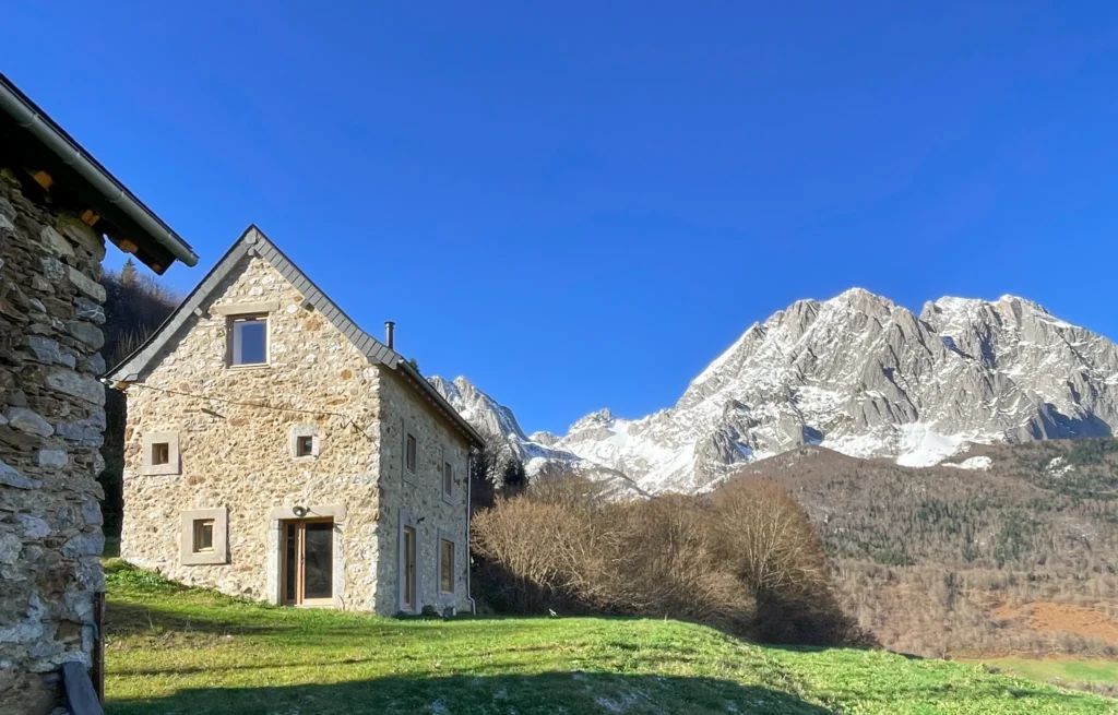 Rénovation d'une grange à Lescun